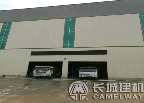 一套全封闭环保型混凝土搅拌站设备多少钱