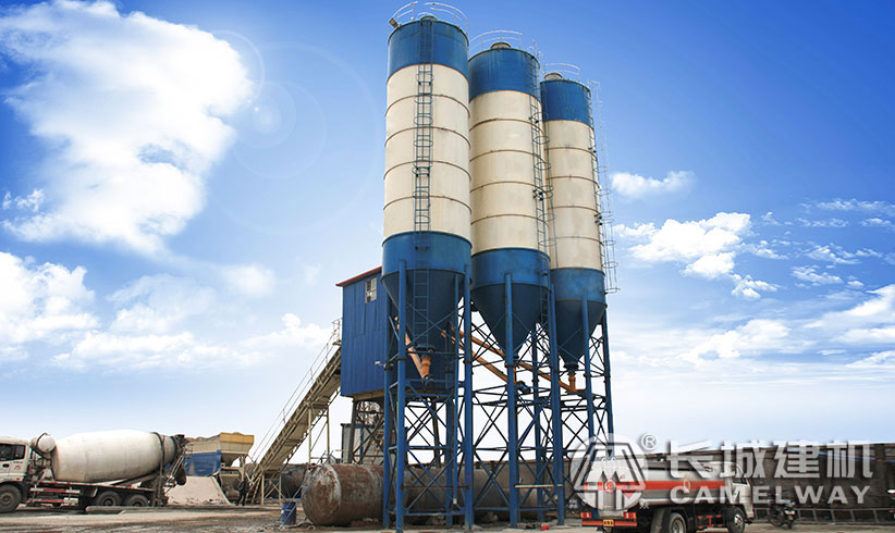 75型混凝土拌合站图片