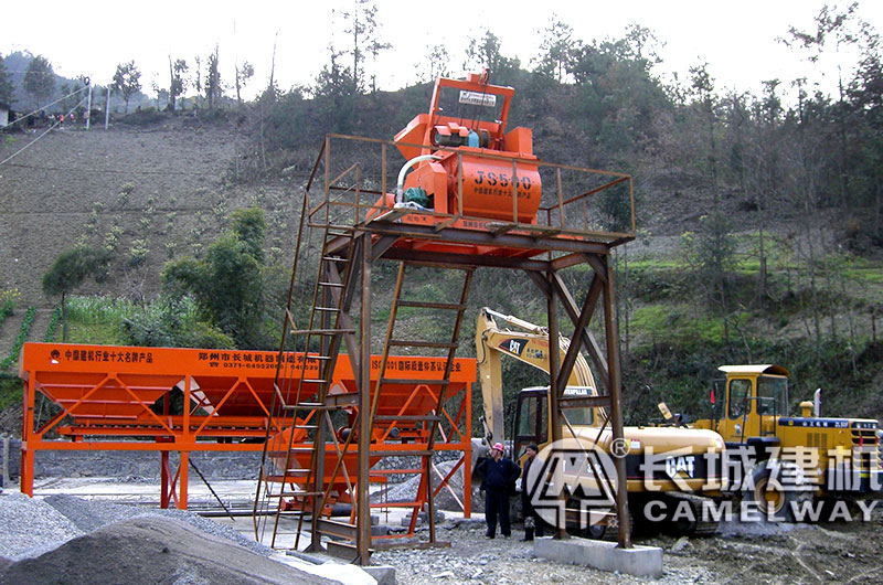 25搅拌站设备实景