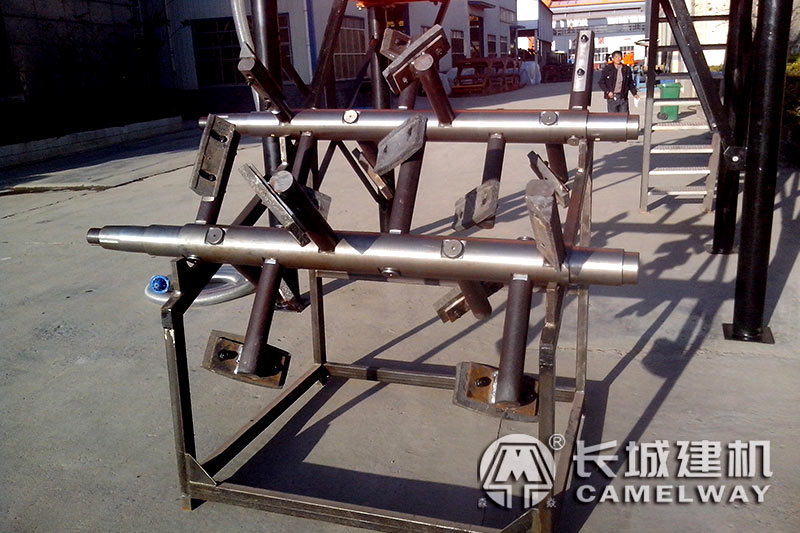 750搅拌机内部搅拌轴